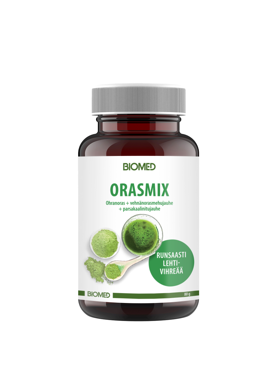 Biomed Orasmix - Viherjauhe 80 g