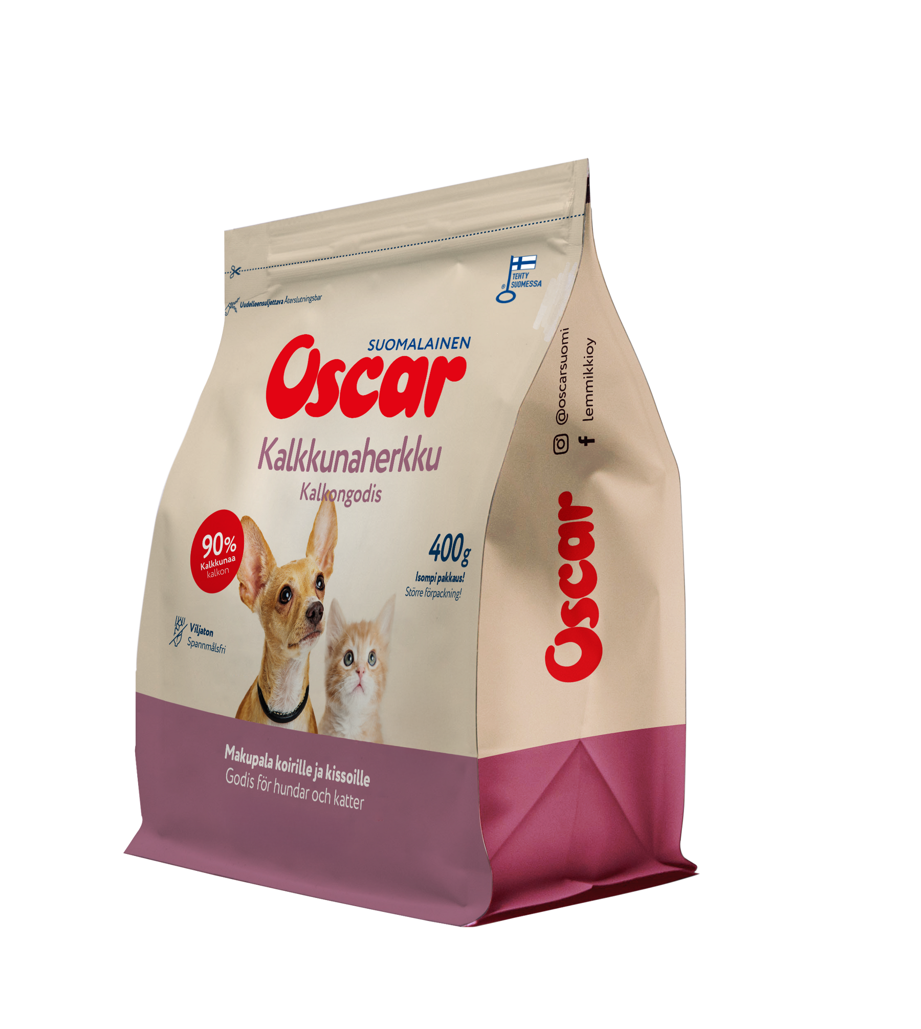 Oscar Kalkkunaherkku 400 g