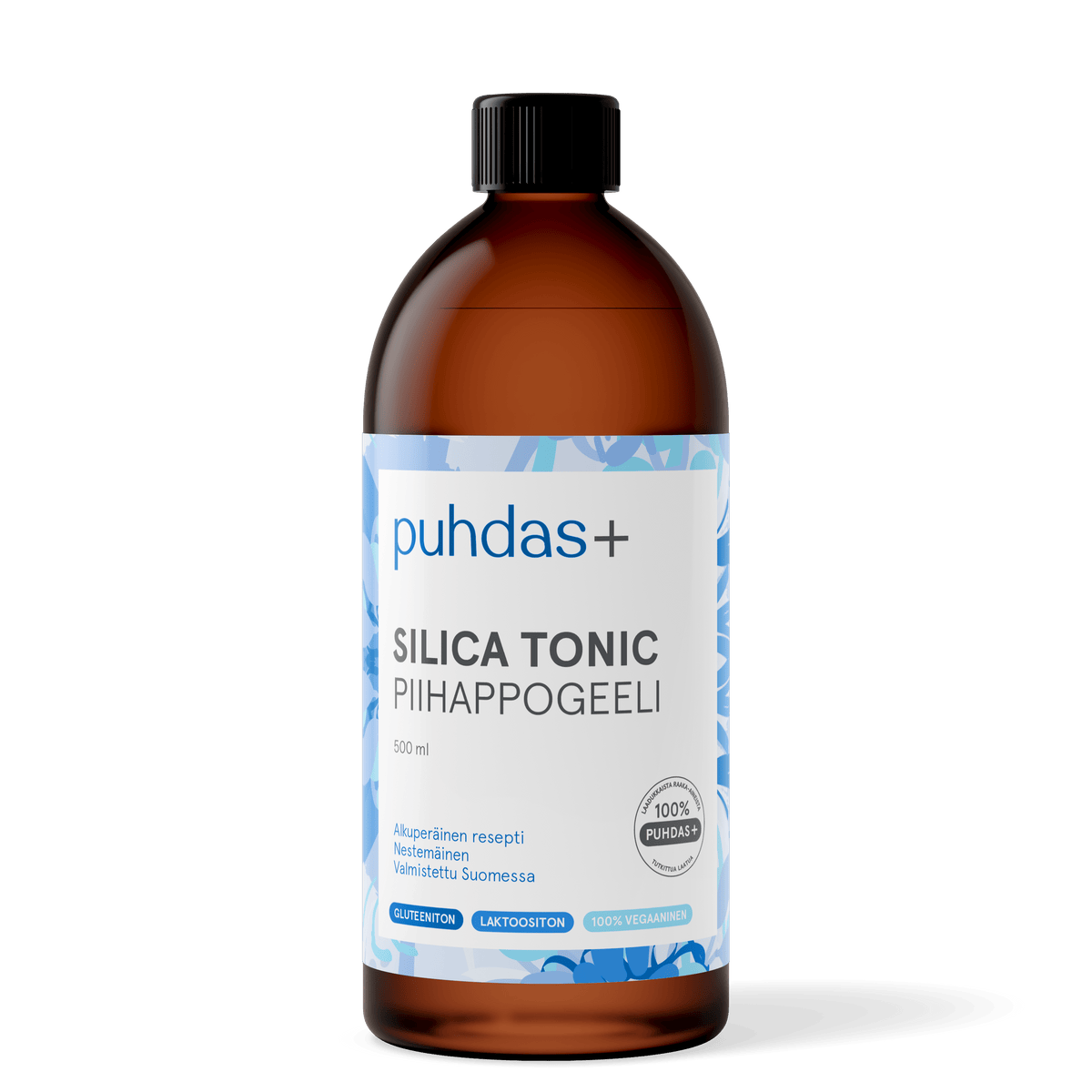 Puhdas+ Silica Tonic Piihappogeeli 500 ml - Sinunapteekki.fi