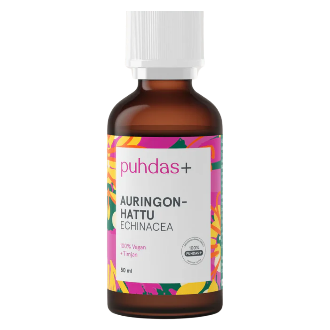 Puhdas+ Auringonhattu Echinacea 50 ml