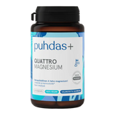 Puhdas+, Quattro Magnesium, 60 vegekaps.