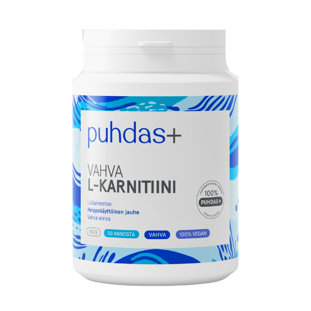 Puhdas+ Vahva L-Karnitiini 100 g