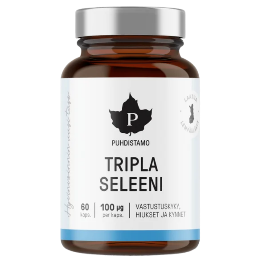 Puhdistamo Tripla Seleeni 100 µg 60 kaps.