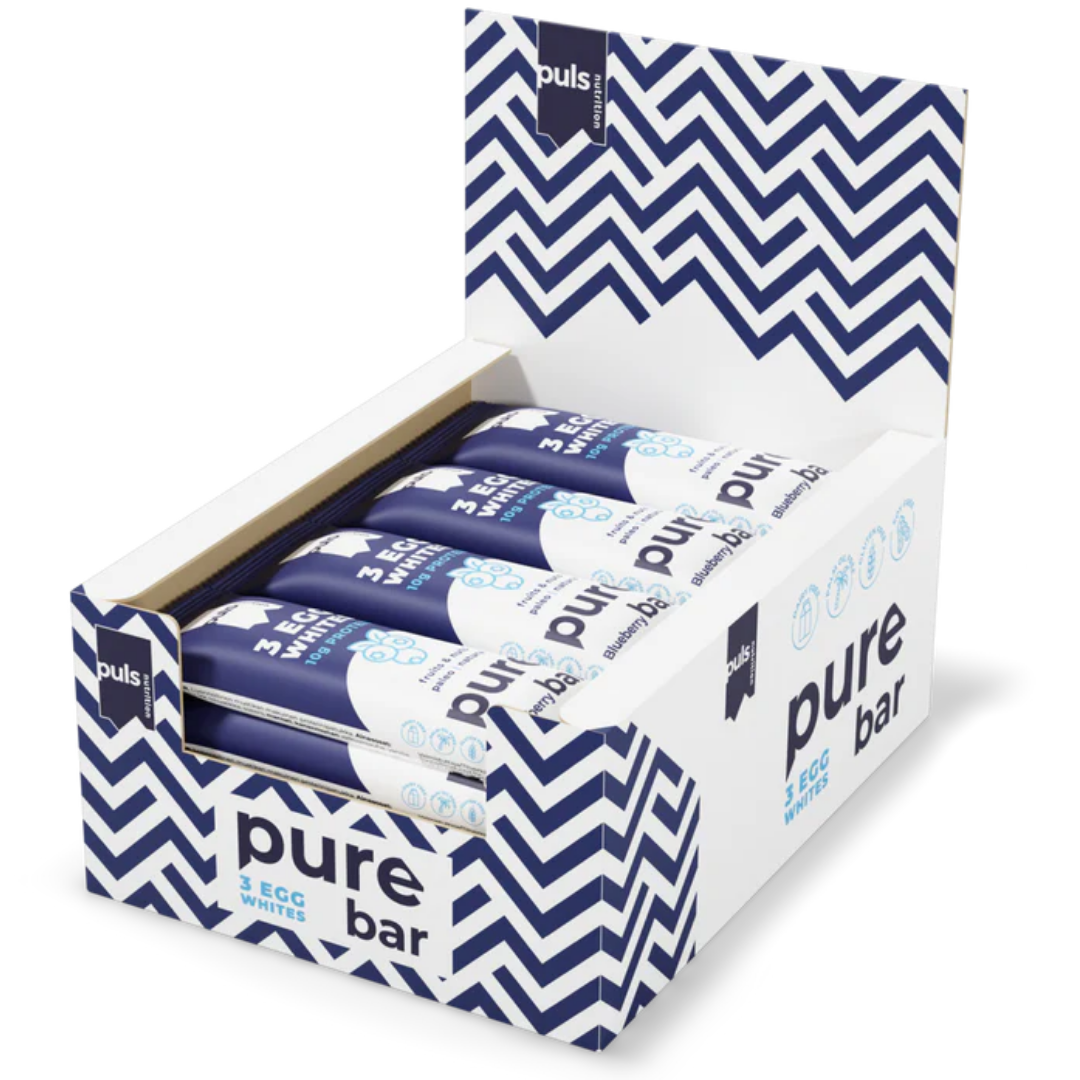 Puls Nutrition Pure Bar Blueberry - Proteiinipatukka Mustikka 20 x 50 g TUKKUPAKKAUS