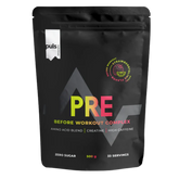 Puls nutrition, preworkout urheilujuomajauhe, mansikka & lime, 500 g