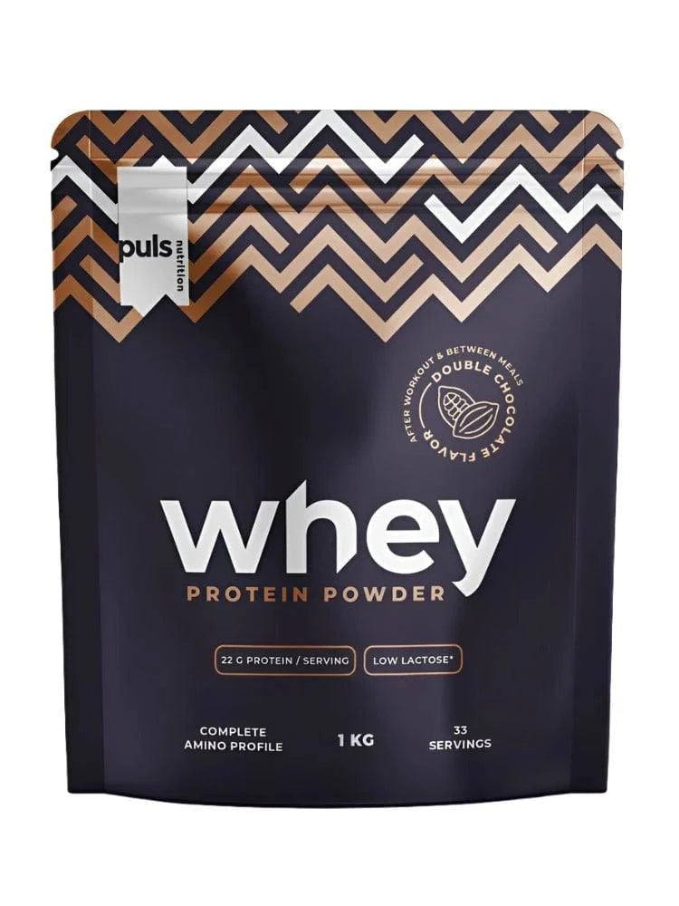 Puls Nutrition Whey Protein Powder - Hera Proteiini Tuplasuklaa 1 kg - Sinunapteekki.fi