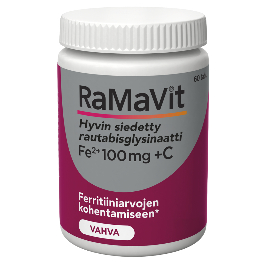 Ramavit Rauta 100 mg 60 tabl.