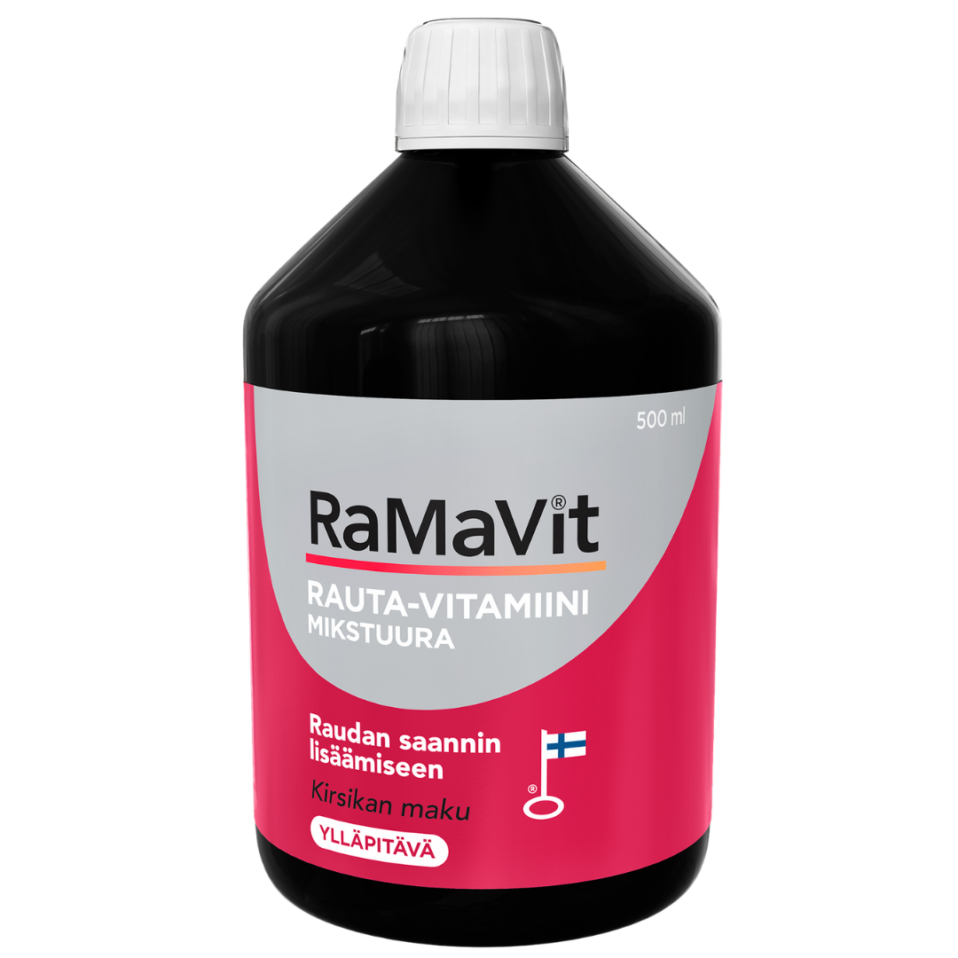 Ramavit Mikstuura - Rauta-Vitamiinivalmiste 500 ml