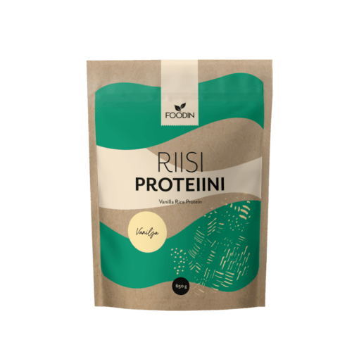 Foodin Riisi Proteiini Vanilja 650 g