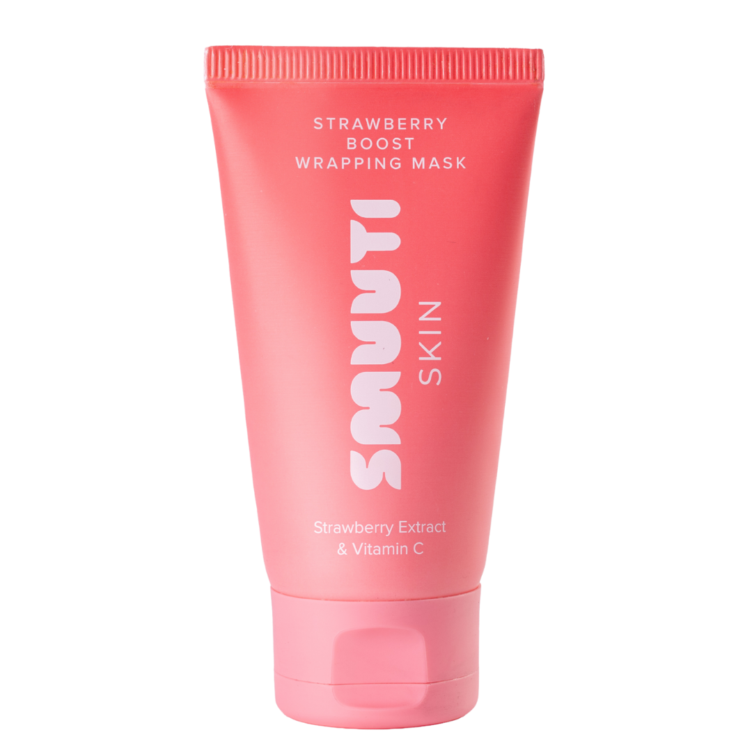 Smuuti Skin Strawberry Boost Wrapping Mask - Kasvonaamio 70 ml