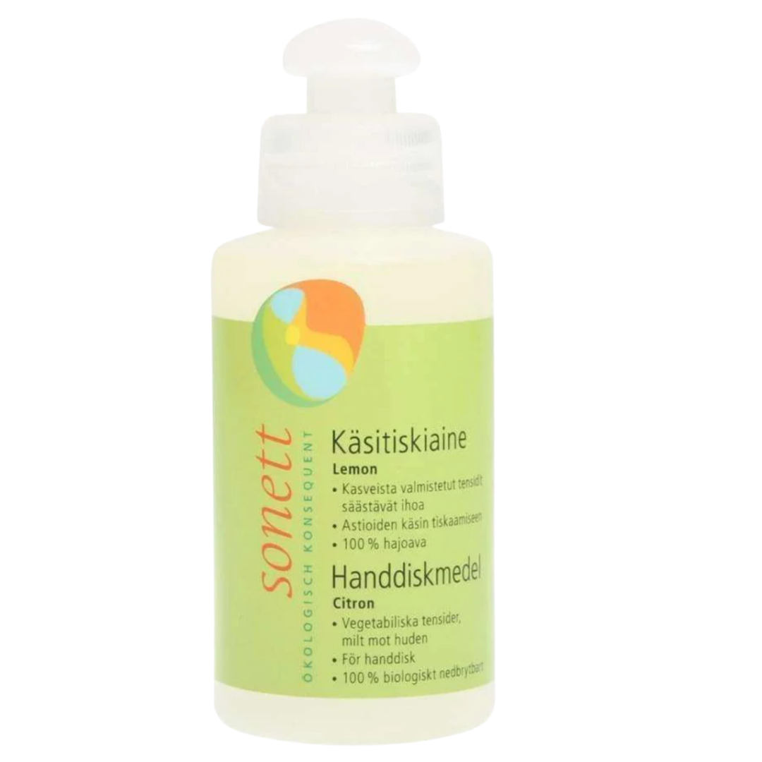 Sonett käsitiskiaine Lemon, luomu 120 ml