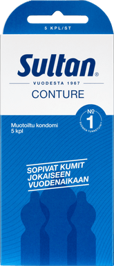 Sultan Conture kondomi 5 kpl - erä