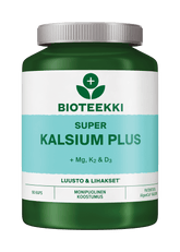 Bioteekin Super Kalsium Plus 90 kaps. - Sinunapteekki.fi