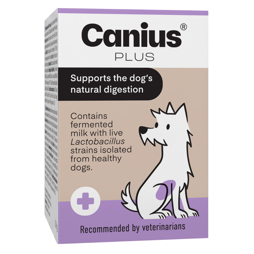 Vetcare Canius Plus - Maitohappobakteeri koirille 30g - Uudistunut