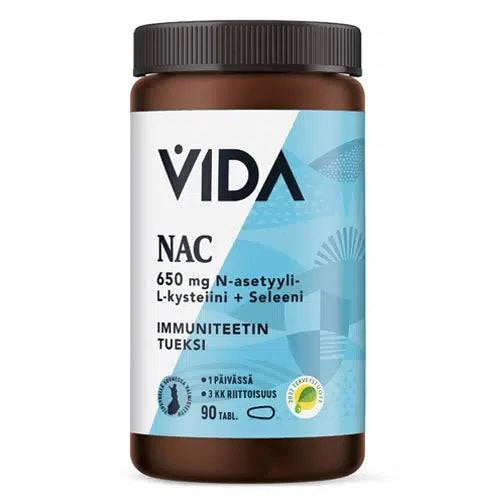 Vida NAC 650 mg + Seleeni 90 tabl.