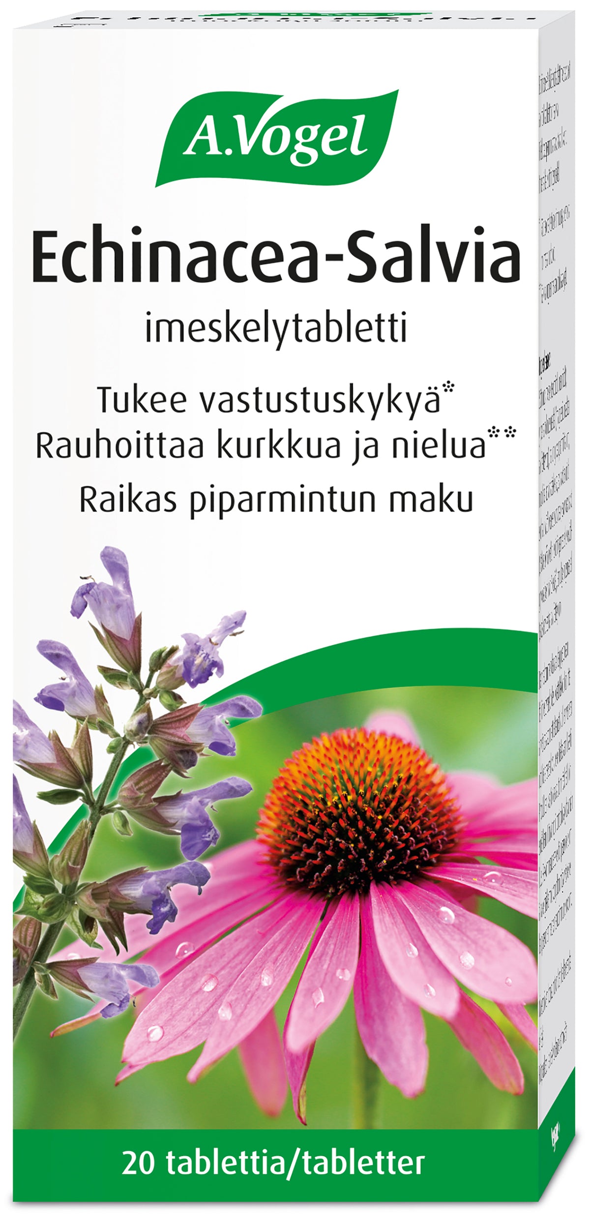 A.Vogel Echinacea-Salvia Imeskelytabletti 20 tabl.