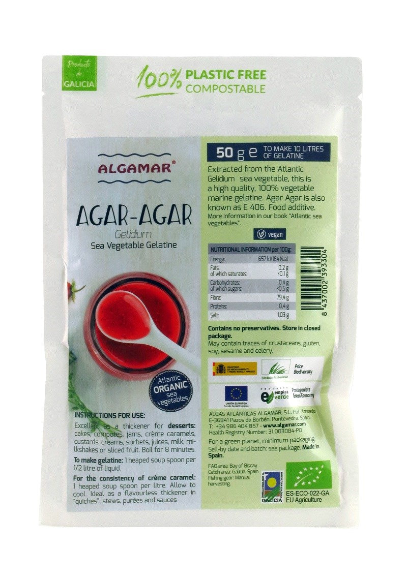 Algamar Agar-Agar - Hiutale 50 g