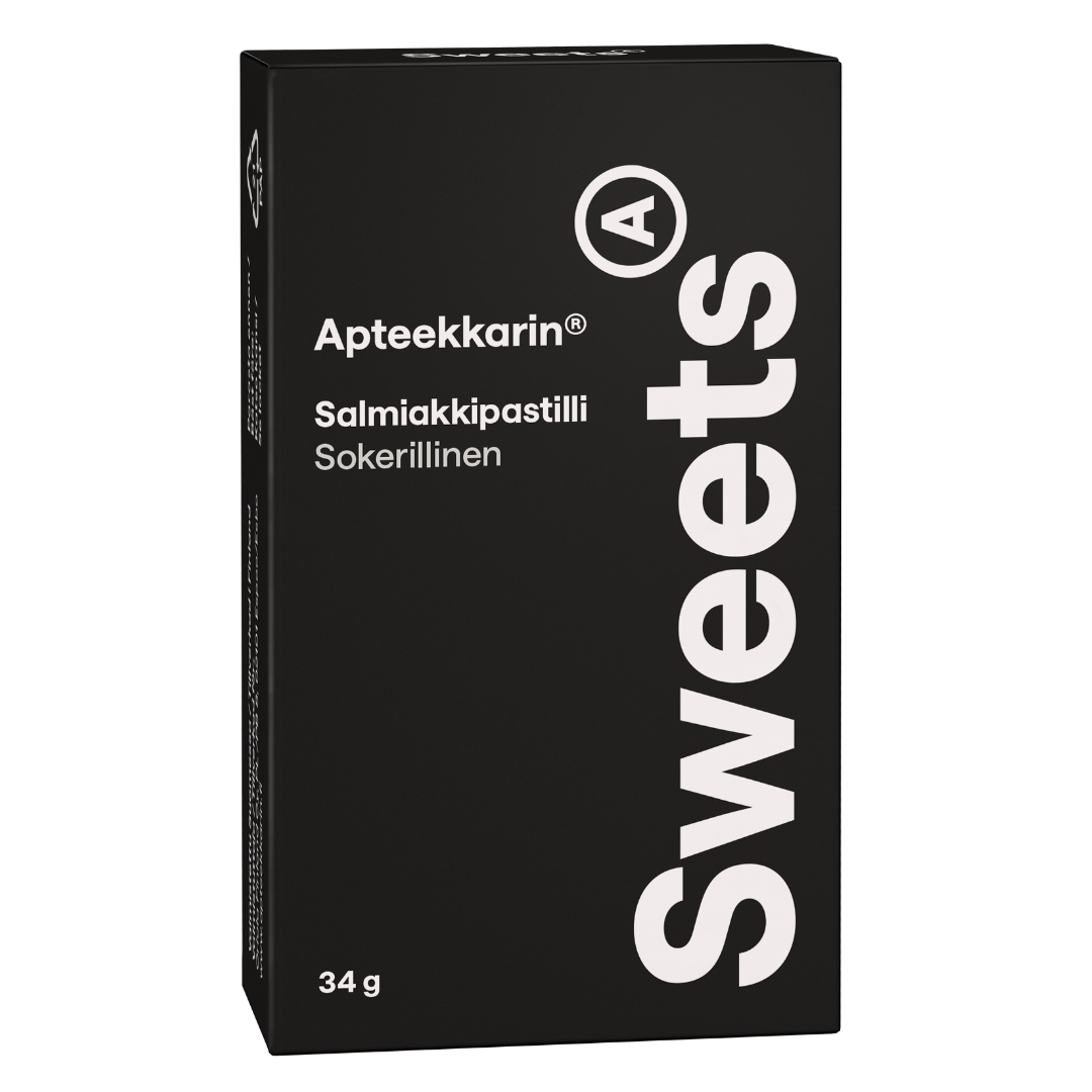 Apteekkarin Salmiakkipastilli 34 g