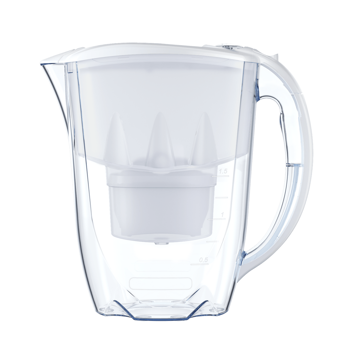 Aquaphor Vedensuodatinkannu Amethyst Valkoinen 2.8 L - Sinunapteekki.fi