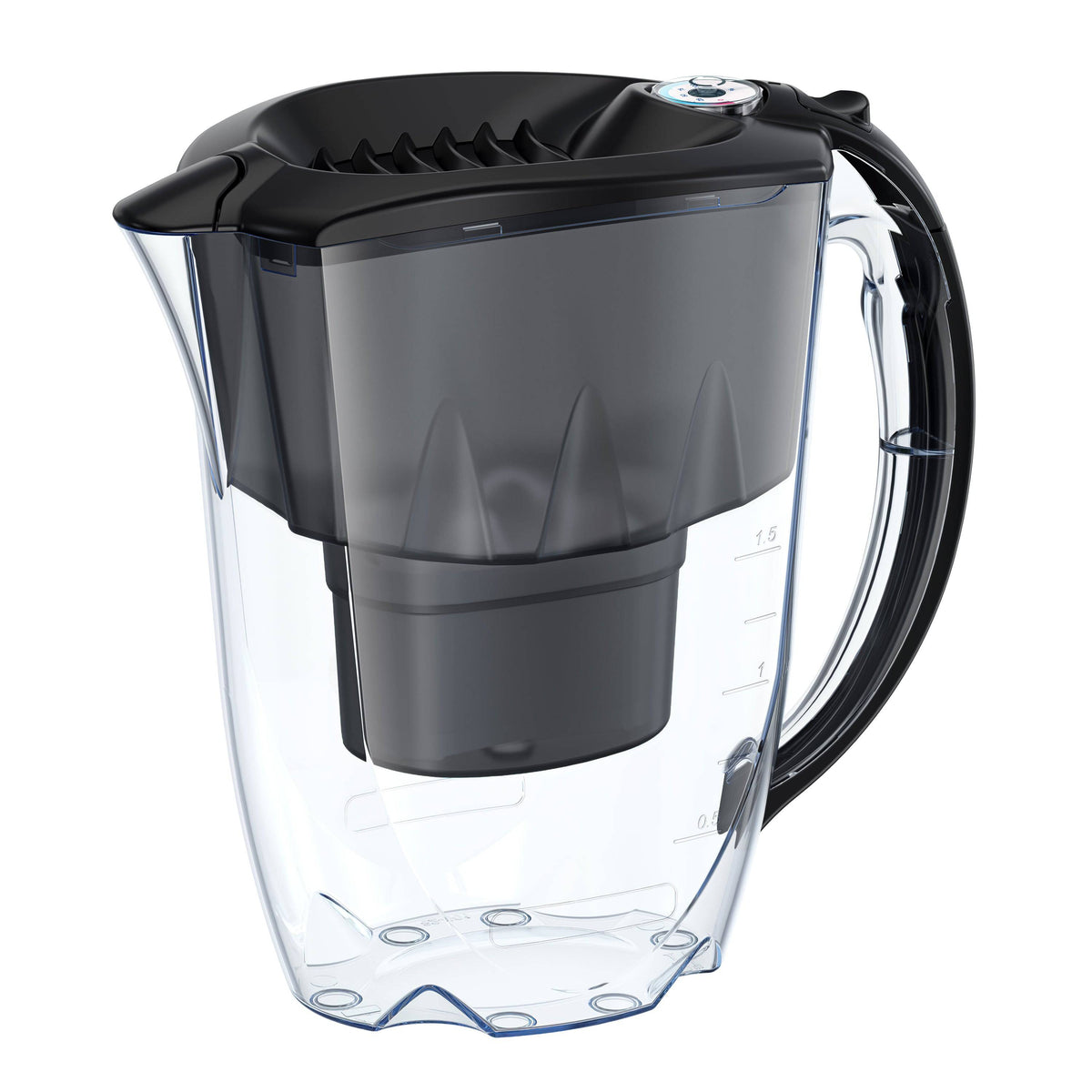 Aquaphor Vedensuodatinkannu Amethyst Musta 2.8 L - Sinunapteekki.fi