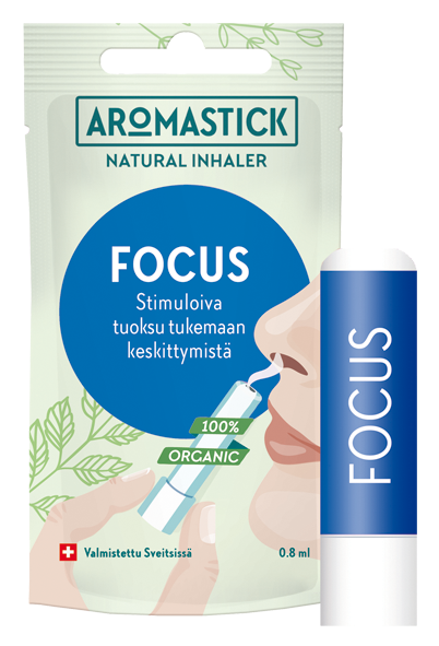 AromaStick Focus - Nenäinhalaatiopuikko 0,8 ml - päiväys 8/2024