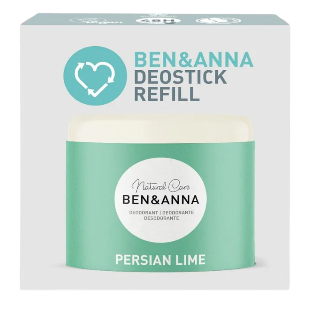 Ben & Anna Persian Lime - Deodorantti Täyttöpakkaus 40 g