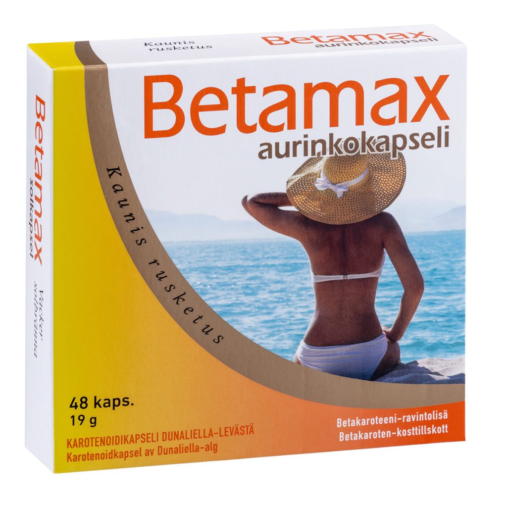 Betamax - Beetakaroteenikapselit 48 kaps.