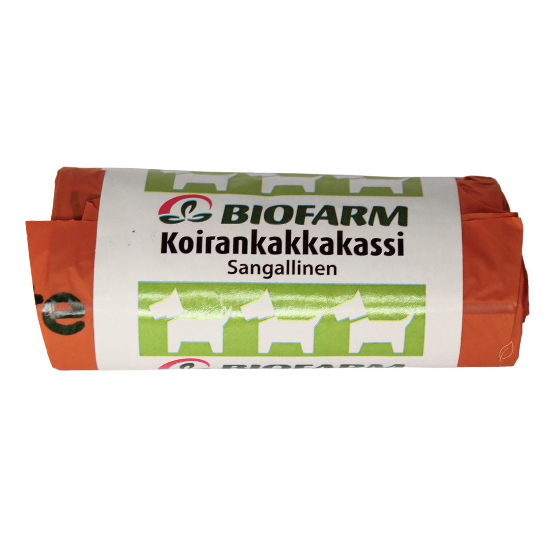 Koirankakkakassi -  Biohajoava 15 pss