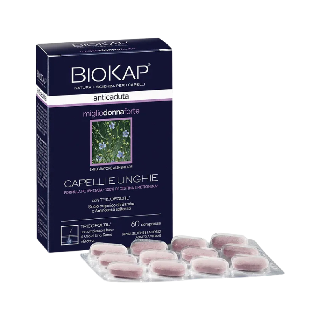 Biokap Anticaduta Miglio Donna Forte 60 tabl.