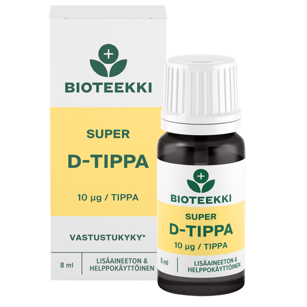 Bioteekin Super D-tippa