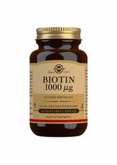 Solgar Biotin 1000 µg - Biotiini 50 kaps.