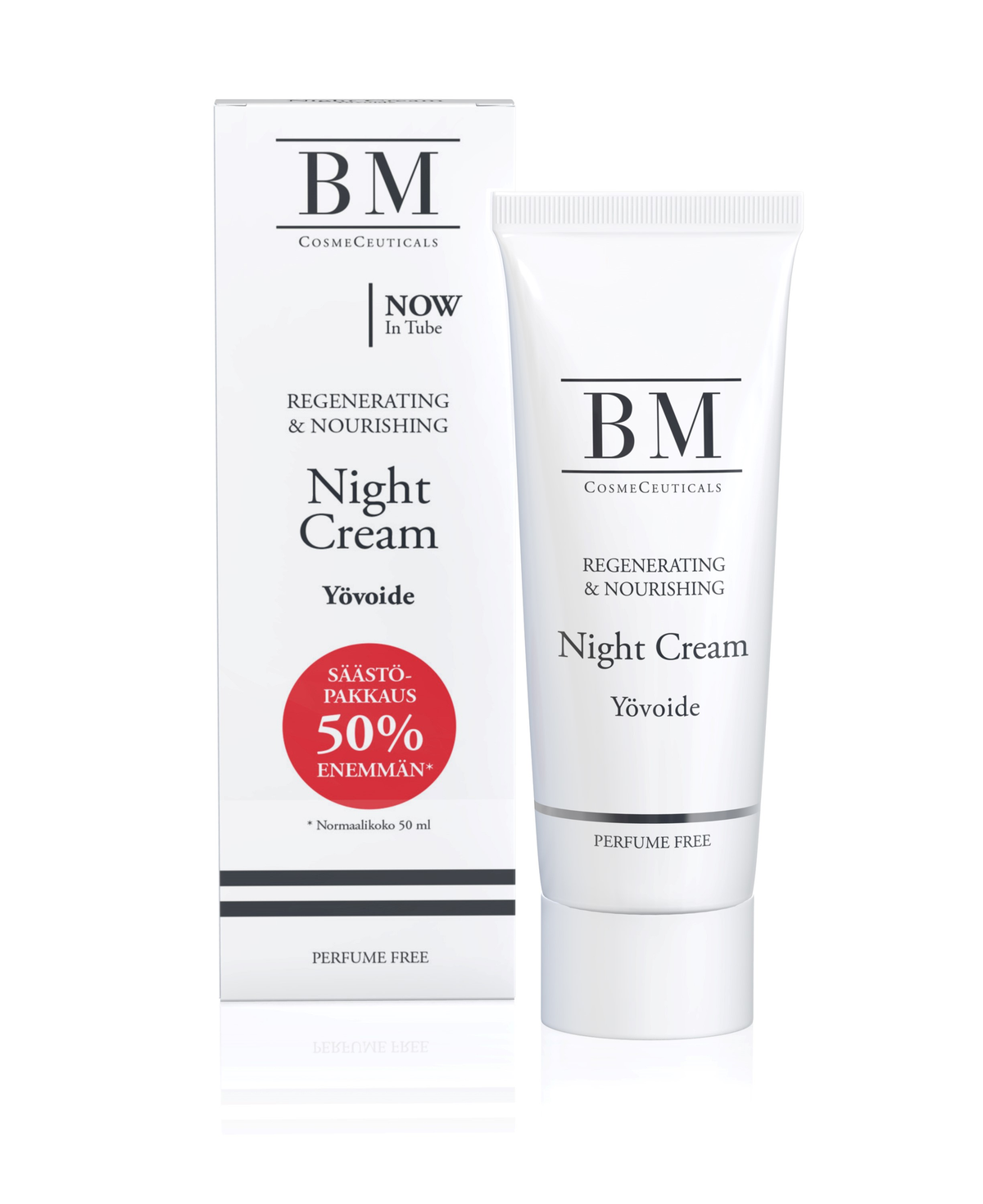 BM Night Cream - Yövoide Säästöpakkaus 75 ml