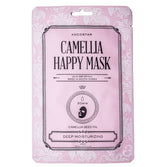 KOCOSTAR Camellia Happy Mask - Tehokosteuttava kangasnaamio 1 kpl