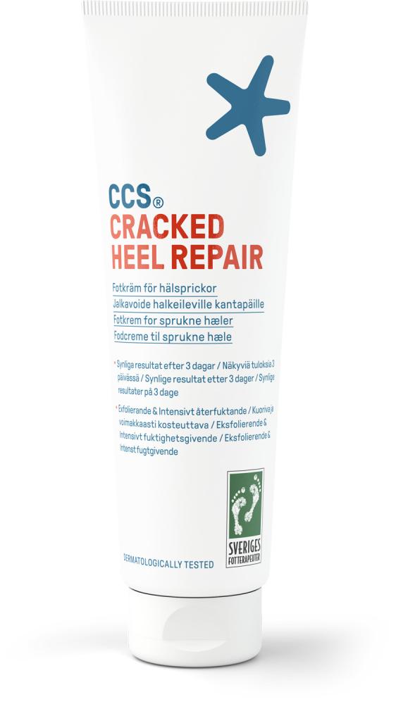 CCS Cracked Heel Repair - Karbamidihappo 25% - Jalkojen hoitoon 75 ml