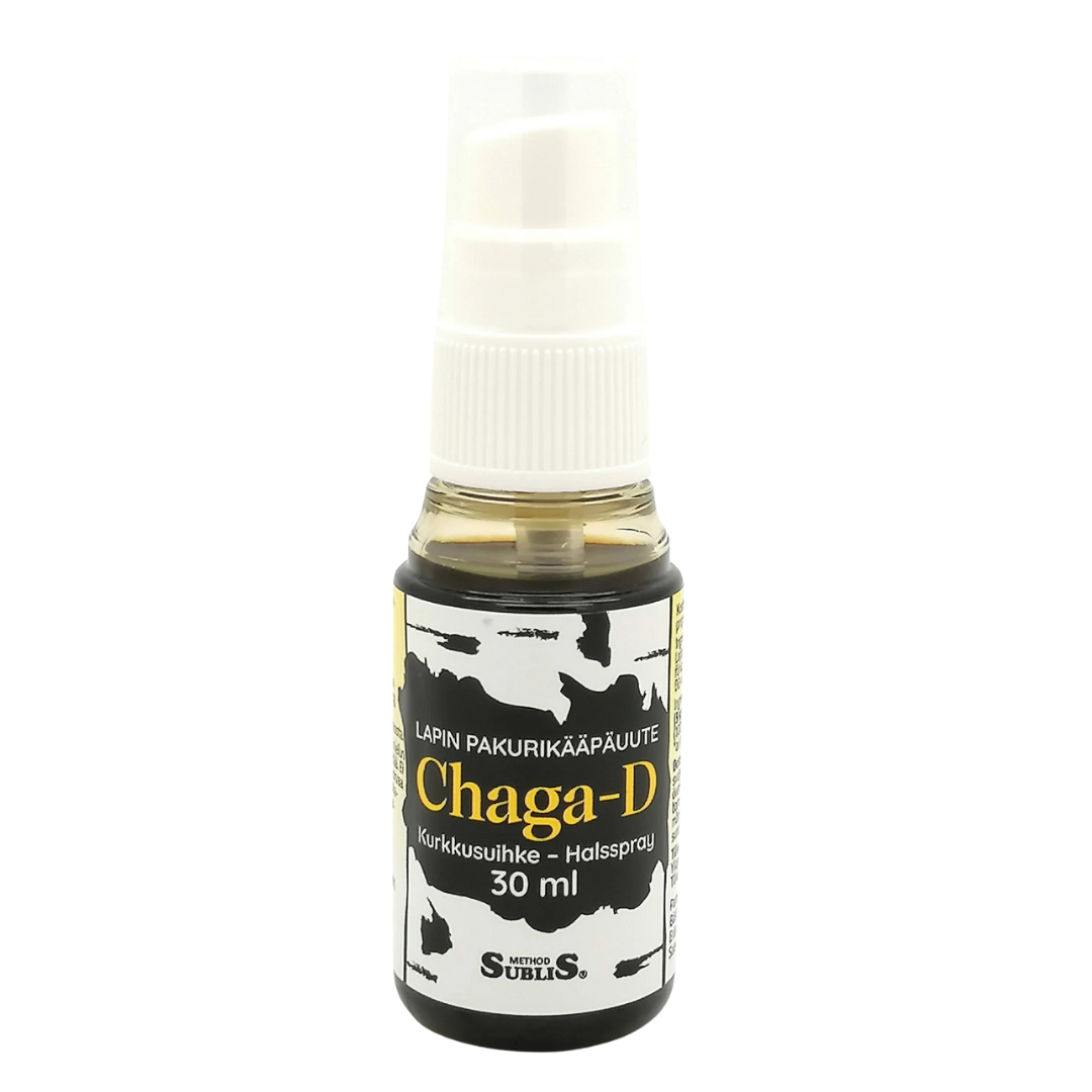Chaga-D Lapin Pakurikääpäuute - Kurkkusuihke 30 ml