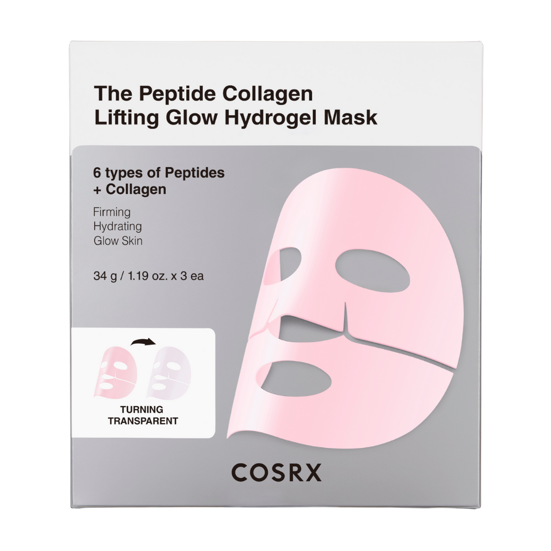 COSRX The Peptide Collagen Lifting Glow Hydrogel Mask -kasvonaamio