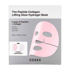COSRX The Peptide Collagen Lifting Glow Hydrogel Mask -kasvonaamio