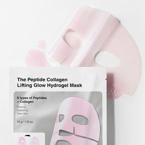 COSRX The Peptide Collagen Lifting Glow Hydrogel Mask -hydrogeelinaamio kasvoille.