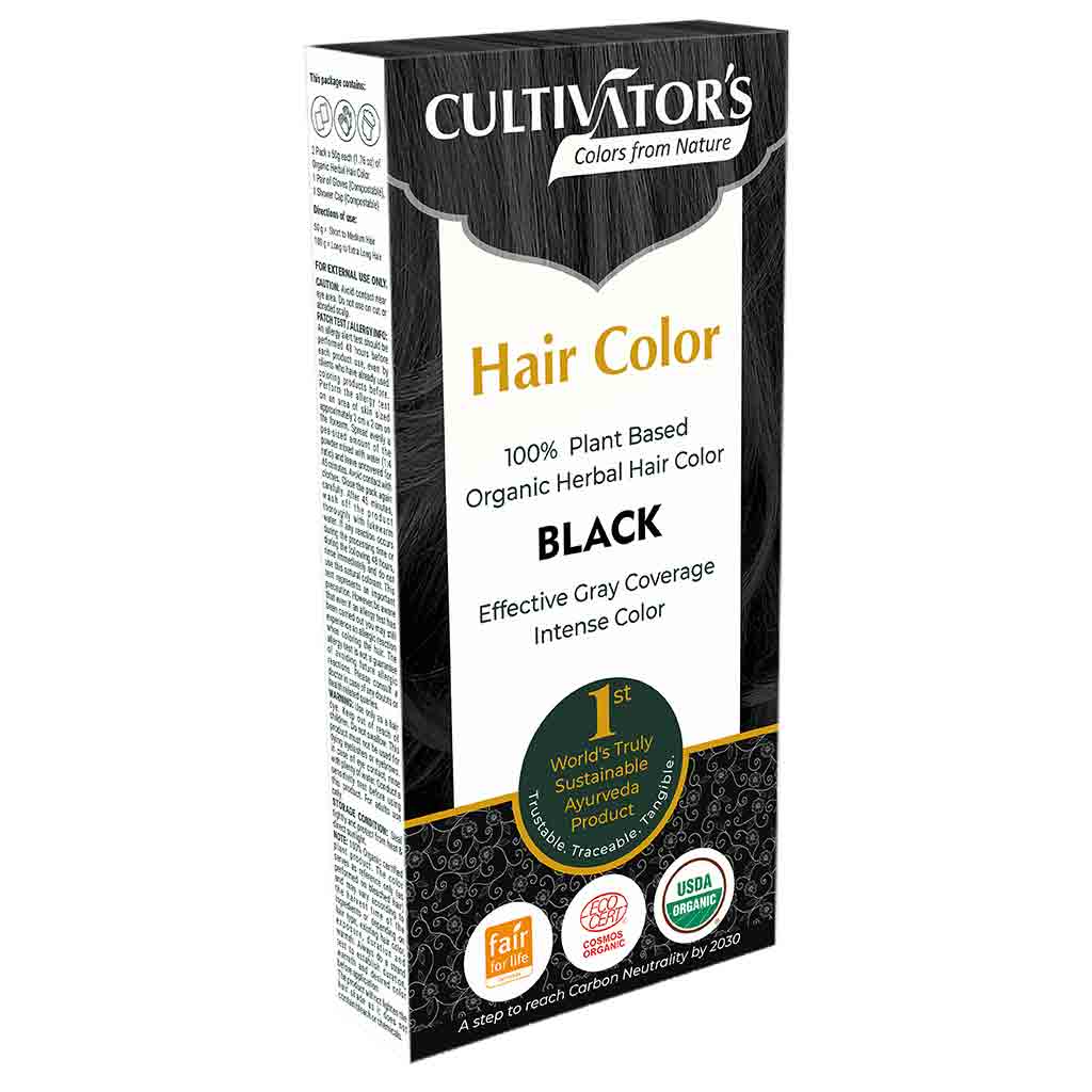 Cultivators Hair Color Black - Kasvihiusväri 100 g