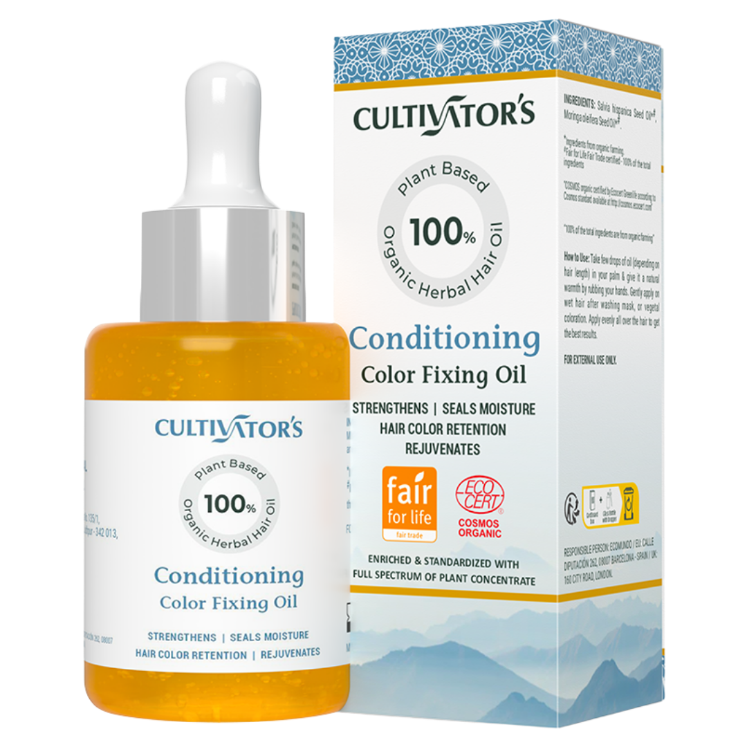 Cultivators Organic Conditioning Herbal Hair Oil - Hiusöljy 30 ml