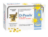 Pharma Nord D-Pearls D-vitamiini 20 µg 120 kaps.