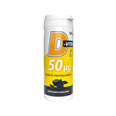 D-Vita 50 µg  - Salmiakinmakuinen purutabletti 200 tabl.