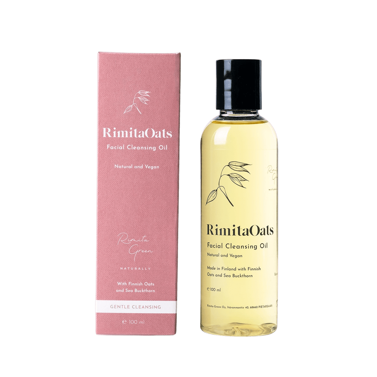 RimitaOats Facial Cleansing Oil - Kasvojen puhdistusöljy 100 ml