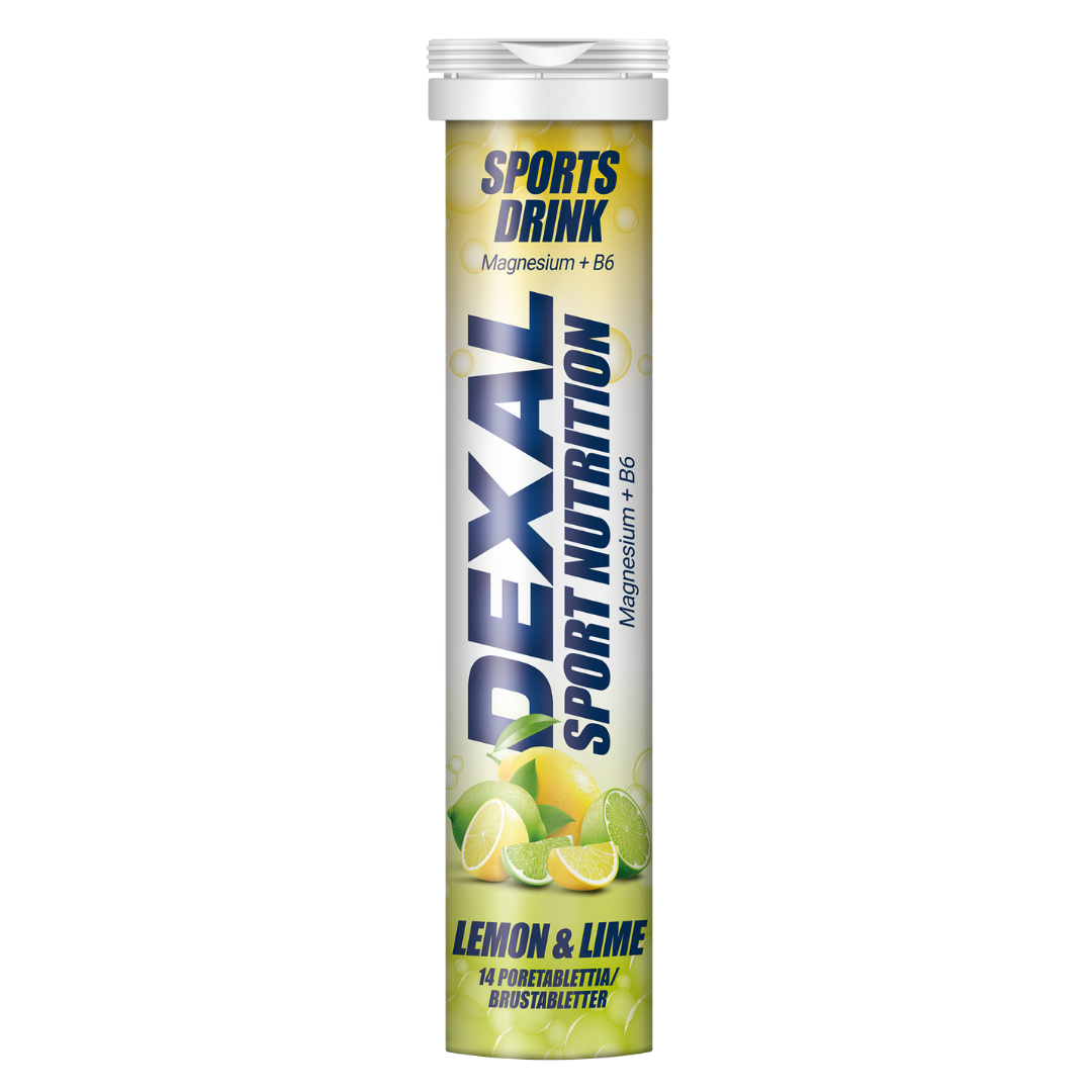 Dexal Sport Nutrition - Magnesium + B6 Sitruuna-Lime 14 Poretablettia