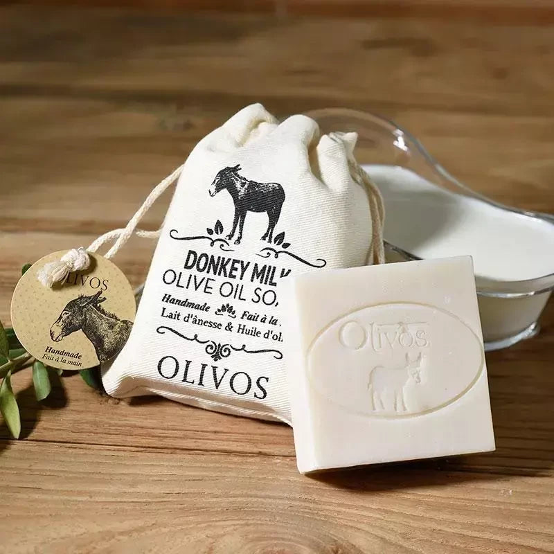 Olivos Olive Oil Donkey Milk Soap - Aasinmaito Oliiviöljysaippua 150 g - erä