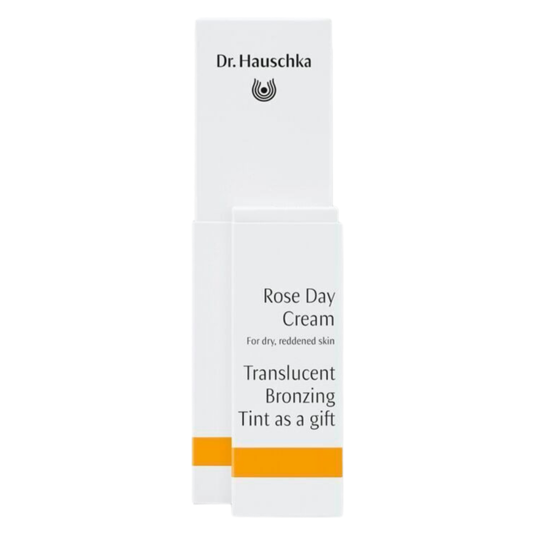 Dr. Hauschka Rose Day Cream 30 ml + Translucent Bronzing Tint 2,5 ml