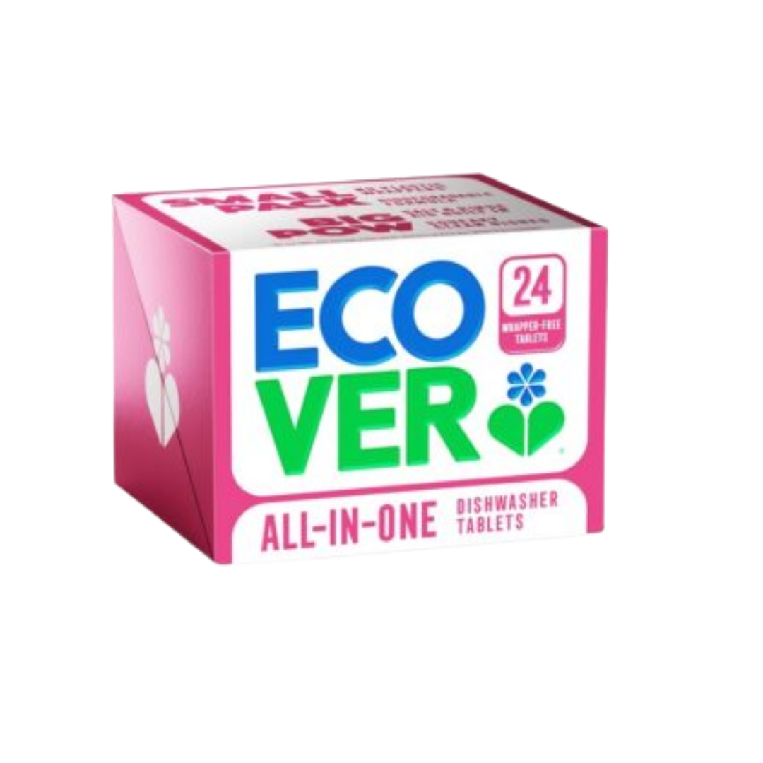 Ecover All-In-One Astianpesutabletti 24 kpl - Citrus