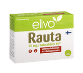 Elivo Rauta 25 mg B + C - Rauta-vitamiinitabletti 60 tabl. - Päiväys 06/2024