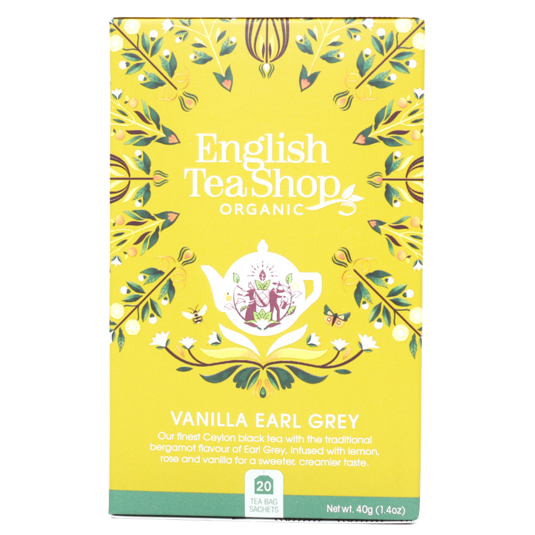 English Tea Shop Vanilla Earl Grey 20 teepussia