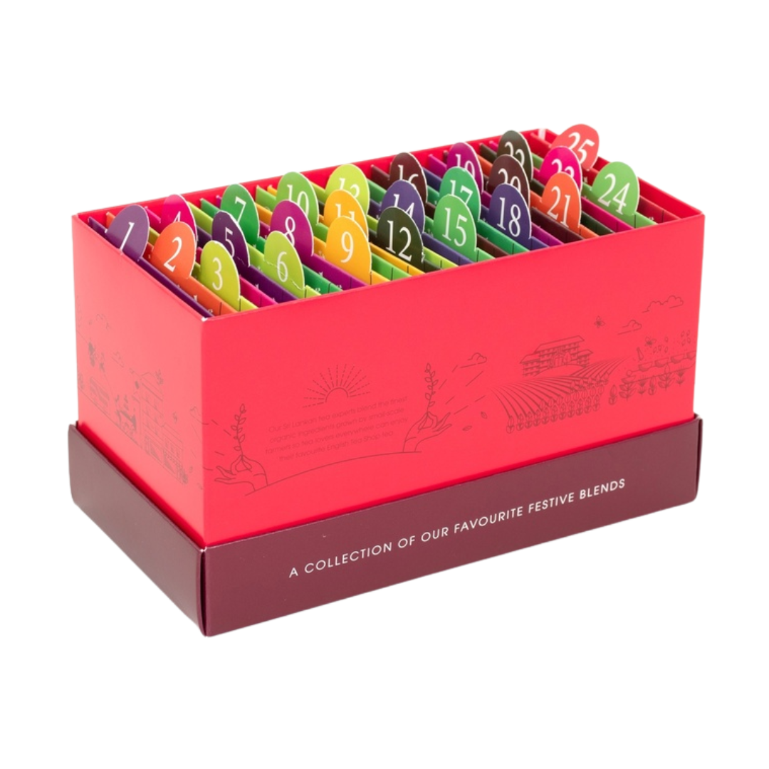 English Tea Shop Teejoulukalenteri Aarrearkku 25 teepussia - erä